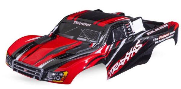 TRX5855-RED Karosse TRX SLASH-4x4 Clipless ROT